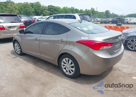 2012 Hyundai Elantra Gls Pzev from USA, damaged, VIN 5NPDH4AE5CH134263